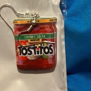 Tostitos Chunky Salsa Earrings